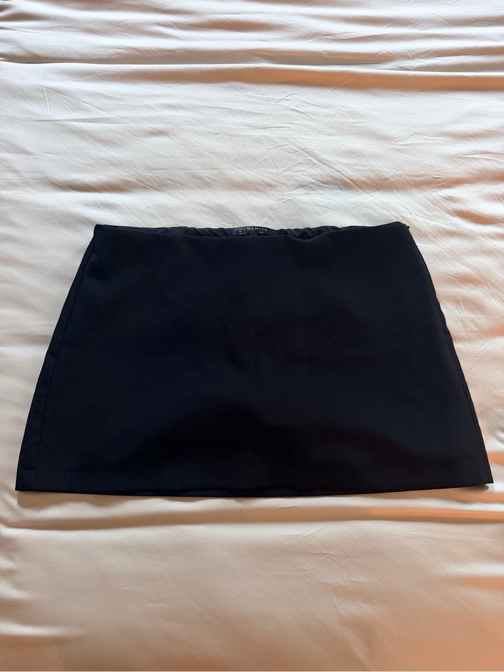 Black Women’s Mini Skort - Classic Straight Silhouette